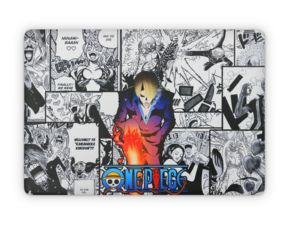 Anime Town Creations MacBook One Piece Sanji Manga Pro 16" (A2141) Skins - Anime One Piece Skin