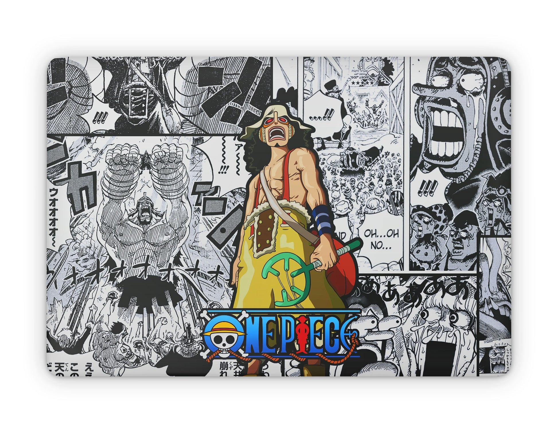 Anime Town Creations MacBook One Piece Usopp Manga Pro 16" (A2141) Skins - Anime One Piece Skin