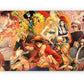 Anime Town Creations MacBook One Piece Gang Vintage Red Pro 16" (A2141) Skins - Anime One Piece Skin