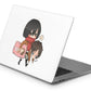 Anime Town Creations MacBook Attack On Titan Chibi Pro 16" (A2141) Skins - Anime Attack on Titan Skin