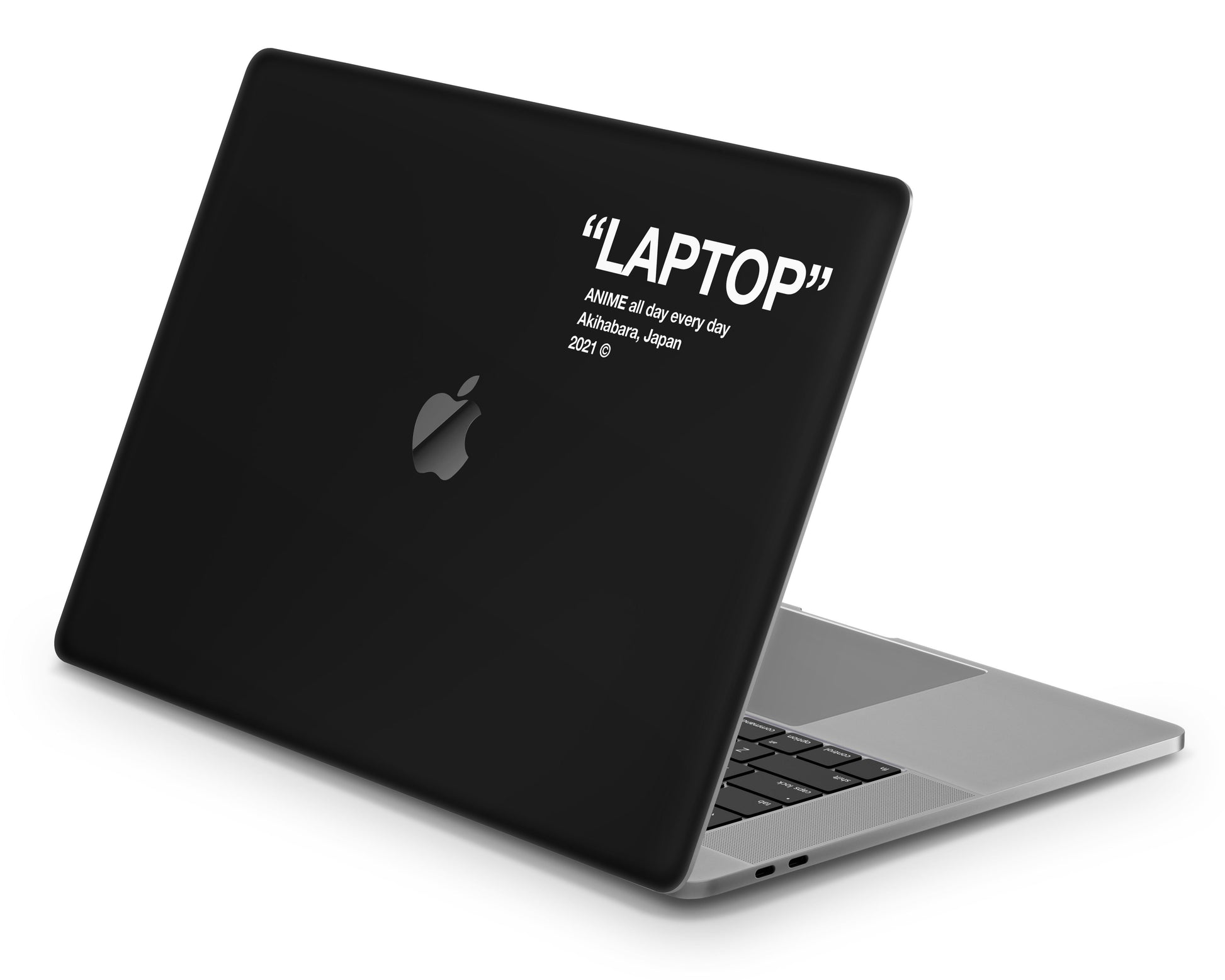 Anime Town Creations MacBook Off-White Inspired "Laptop" - Anime All Day Everyday Pro 16" (A2141) Skins - Anime  Skin