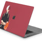 Anime Town Creations MacBook My Hero Academia Shoto Todoroki Red Pro 16" (A2485) Skins - Anime My Hero Academia MacBook Skin