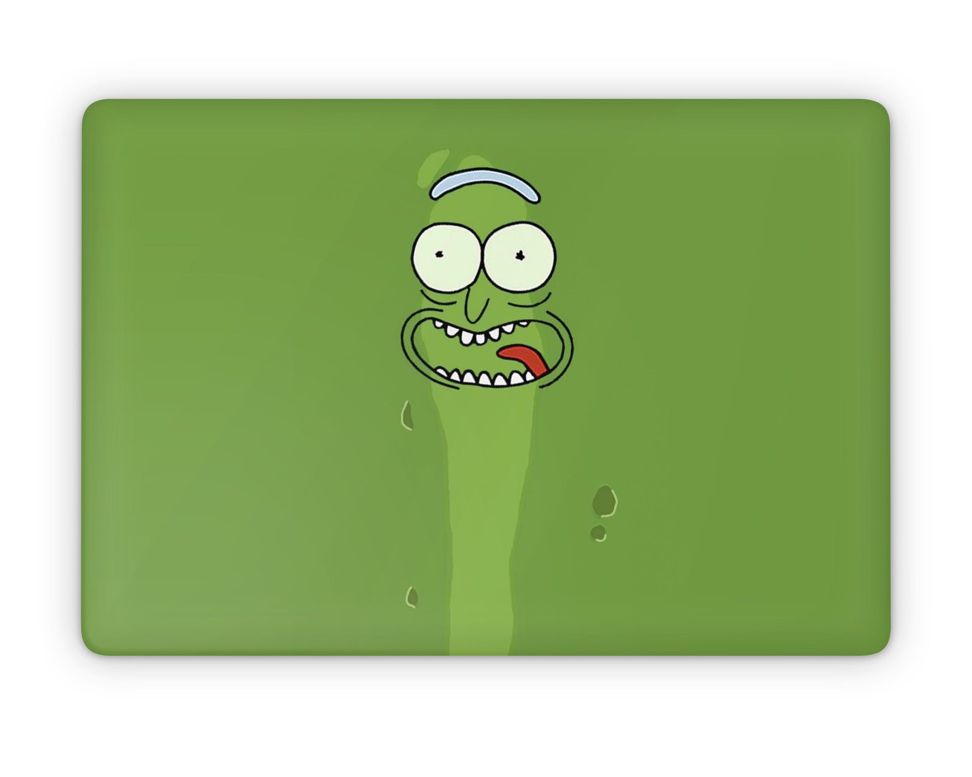 Anime Town Creations MacBook Pickle Rick Pro 16" (A2485) Skins - Anime Rick and Morty MacBook Skin