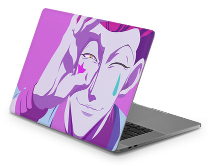 Anime Town Creations MacBook Hunter x Hunter Hisoka Morow Purple Pro 16" (A2485) Skins - Anime Hunter x Hunter MacBook Skin