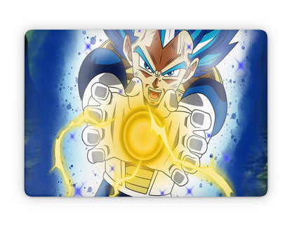 Anime Town Creations MacBook Dragon Ball Vegeta Blue Pro 16" (A2485) Skins - Anime Dragon Ball MacBook Skin