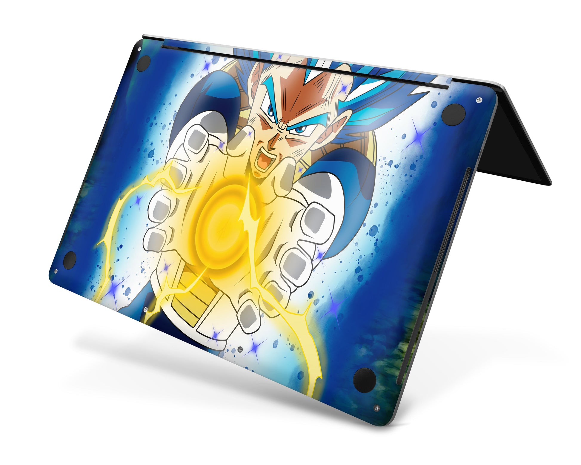 Anime Town Creations MacBook Dragon Ball Vegeta Blue Pro 16" (A2141) Skins - Anime Dragon Ball MacBook Skin