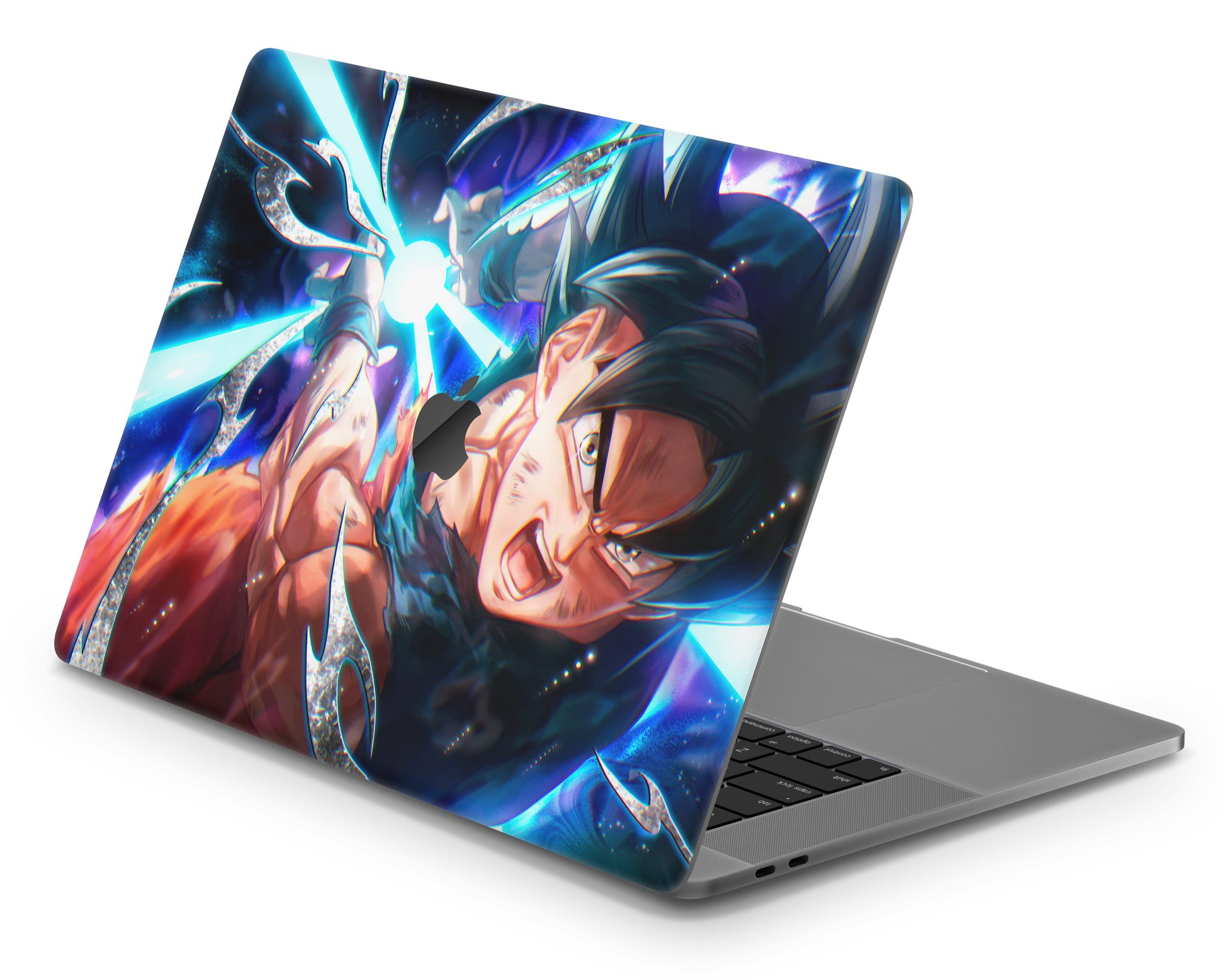 Anime Town Creations MacBook Dragon Ball Goku Kamehameha Pro 16" (A2485) Skins - Anime Dragon Ball MacBook Skin