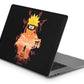 Anime Town Creations MacBook Uzumaki Minimalist Black Pro 16" (A2485) Skins - Anime Ninja MacBook Skin