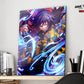Anime Town Creations Metal Poster Demon Slayer Giyu Tomioka Water Breathing 16" x 24" Home Goods - Anime Demon Slayer Metal Poster
