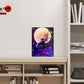 Anime Town Creations Metal Poster Demon Slayer Shionbu Kocho Moonlight 5" x 7" Home Goods - Anime Demon Slayer Metal Poster
