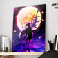 Anime Town Creations Metal Poster Demon Slayer Shionbu Kocho Moonlight 16" x 24" Home Goods - Anime Demon Slayer Metal Poster