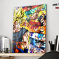 Anime Town Creations Metal Poster Dragon Ball Super Saiyan Forms 16" x 24" Home Goods - Anime Dragon Ball Metal Poster