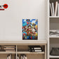 Anime Town Creations Metal Poster One Piece Squad 5" x 7" Home Goods - Anime One piece Metal Poster