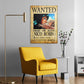 Anime Town Creations Metal Poster One Piece Nico Wanted Poster 24" x 36" Home Goods - Anime One Piece Metal Poster
