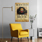 Anime Town Creations Metal Poster One Piece Brook Wanted Poster 24" x 36" Home Goods - Anime One Piece Metal Poster