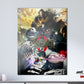 Anime Town Creations Metal Poster Jujutsu Kaisen 0 The Prequel 11" x 17" Home Goods - Anime Jujutsu Kaisen Metal Poster