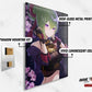 Anime Town Creations Metal Poster Genshin Impact Kuki Shinobu 11" x 17" Home Goods - Anime Genshin Impact Metal Poster
