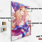 Anime Town Creations Metal Poster Yugioh Dark Magician Girl 11" x 17" Home Goods - Anime Yu-Gi-Oh Metal Poster