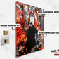 Anime Town Creations Metal Poster Bleach ichigo Vasto Lorde 5" x 7" Home Goods - Anime Bleach Metal Poster