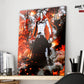 Anime Town Creations Metal Poster Bleach ichigo Vasto Lorde 11" x 17" Home Goods - Anime Bleach Metal Poster