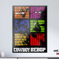 Anime Town Creations Metal Poster Cowboy Bebop Minimalist 5" x 7" Home Goods - Anime Cowboy Bepop Metal Poster