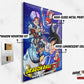Anime Town Creations Metal Poster Dragon Ball GT 5" x 7" Home Goods - Anime Dragon Ball Metal Poster