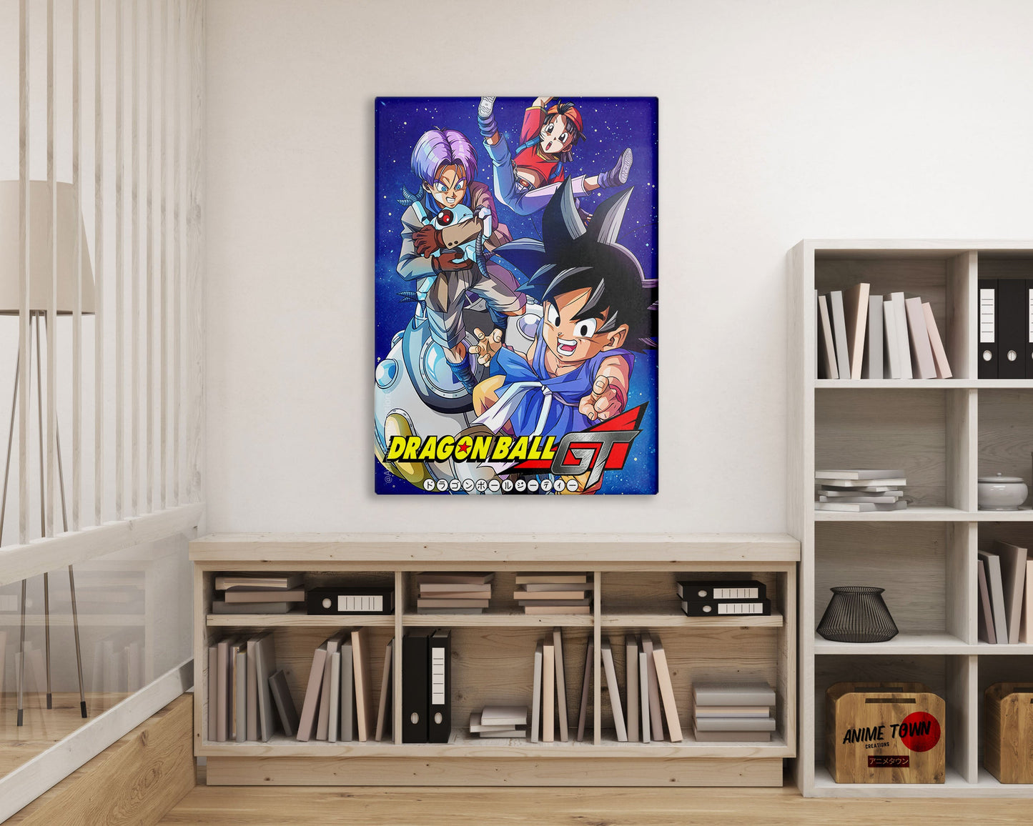Anime Town Creations Metal Poster Dragon Ball GT 11" x 17" Home Goods - Anime Dragon Ball Metal Poster