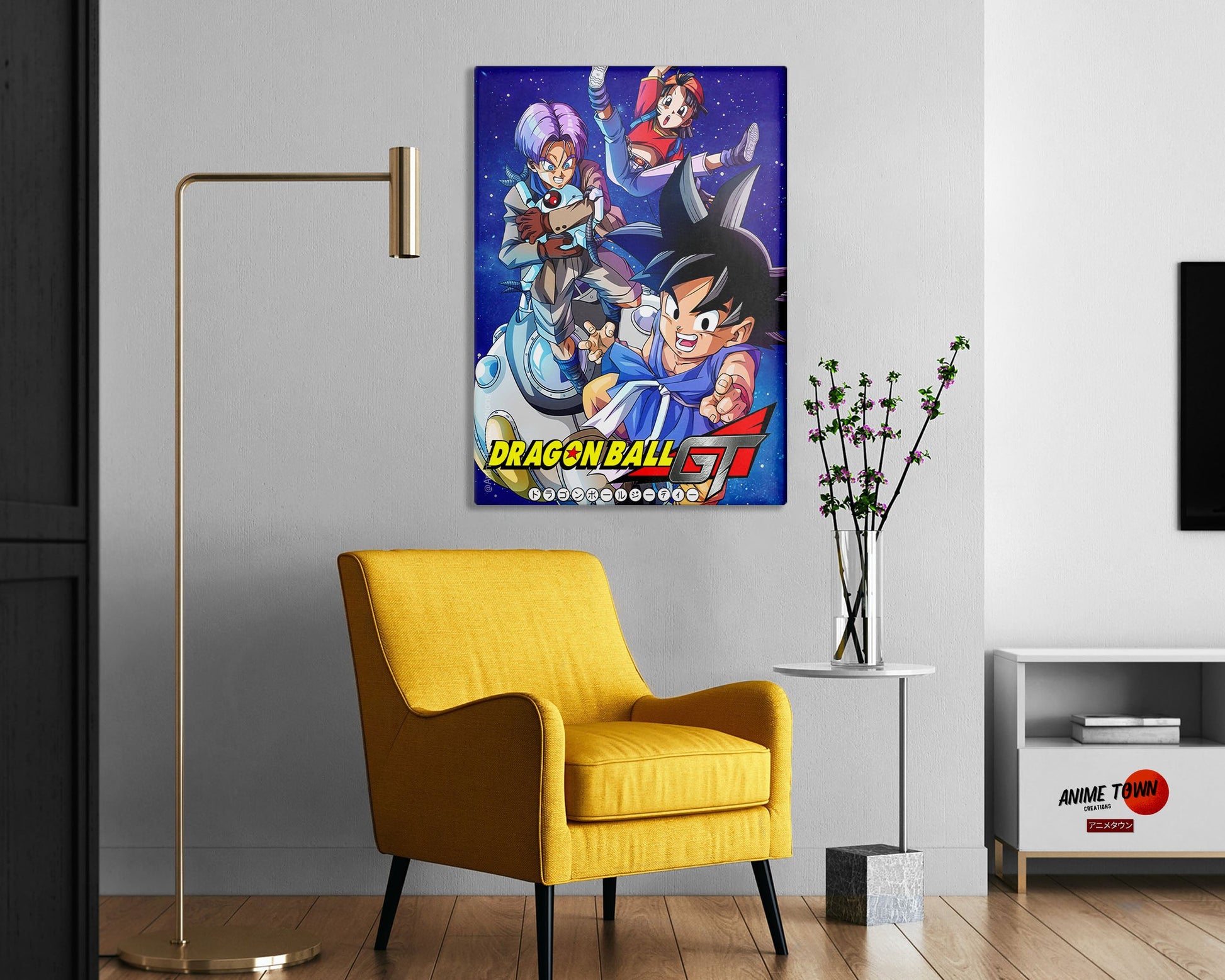 Anime Town Creations Metal Poster Dragon Ball GT 16" x 24" Home Goods - Anime Dragon Ball Metal Poster