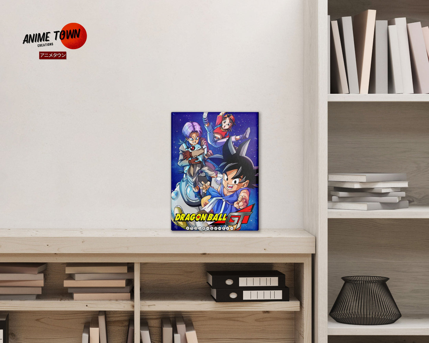 Anime Town Creations Metal Poster Dragon Ball GT 24" x 36" Home Goods - Anime Dragon Ball Metal Poster