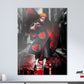 Anime Town Creations Metal Poster Naruto Akatsuki Pain 5" x 7" Home Goods - Anime Naruto Metal Poster