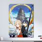 Anime Town Creations Metal Poster Sword Art Online 5" x 7" Home Goods - Anime Spy x Family Metal Poster