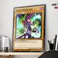 Anime Town Creations Metal Poster Yugioh Dark Magician 1st Edition Card 16" x 24" Home Goods - Anime Yu-Gi-Oh Metal Poster