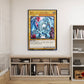 Anime Town Creations Metal Poster Yugioh Blue Eyes White Dragon 1st Edition Card 16" x 24" Home Goods - Anime Yu-Gi-Oh Metal Poster