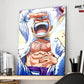 Anime Town Creations Metal Poster One Piece Luffy Gear 5 Awakening 16" x 24" Home Goods - Anime One Piece Metal Poster
