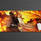 Anime Town Creations Mouse Pad Demon Slayer Rengoku Flames Gaming Mouse Pad Accessories - Anime Demon Slayer Gaming Mouse Pad