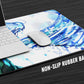 Anime Town Creations Mouse Pad Demon Slayer Tanjiro Water Breathing Style Gaming Mouse Pad Accessories - Anime Demon Slayer Gaming Mouse Pad