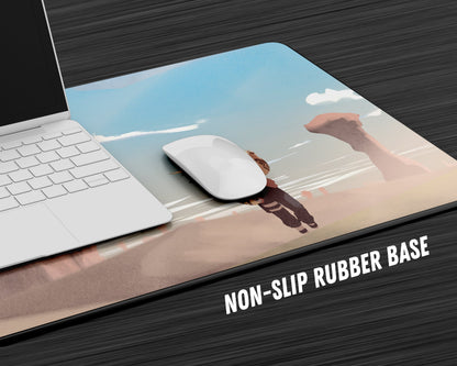 Anime Town Creations Mouse Pad Gaara Sand Gaming Mouse Pad Accessories - Anime Naruto Gaming Mouse Pad