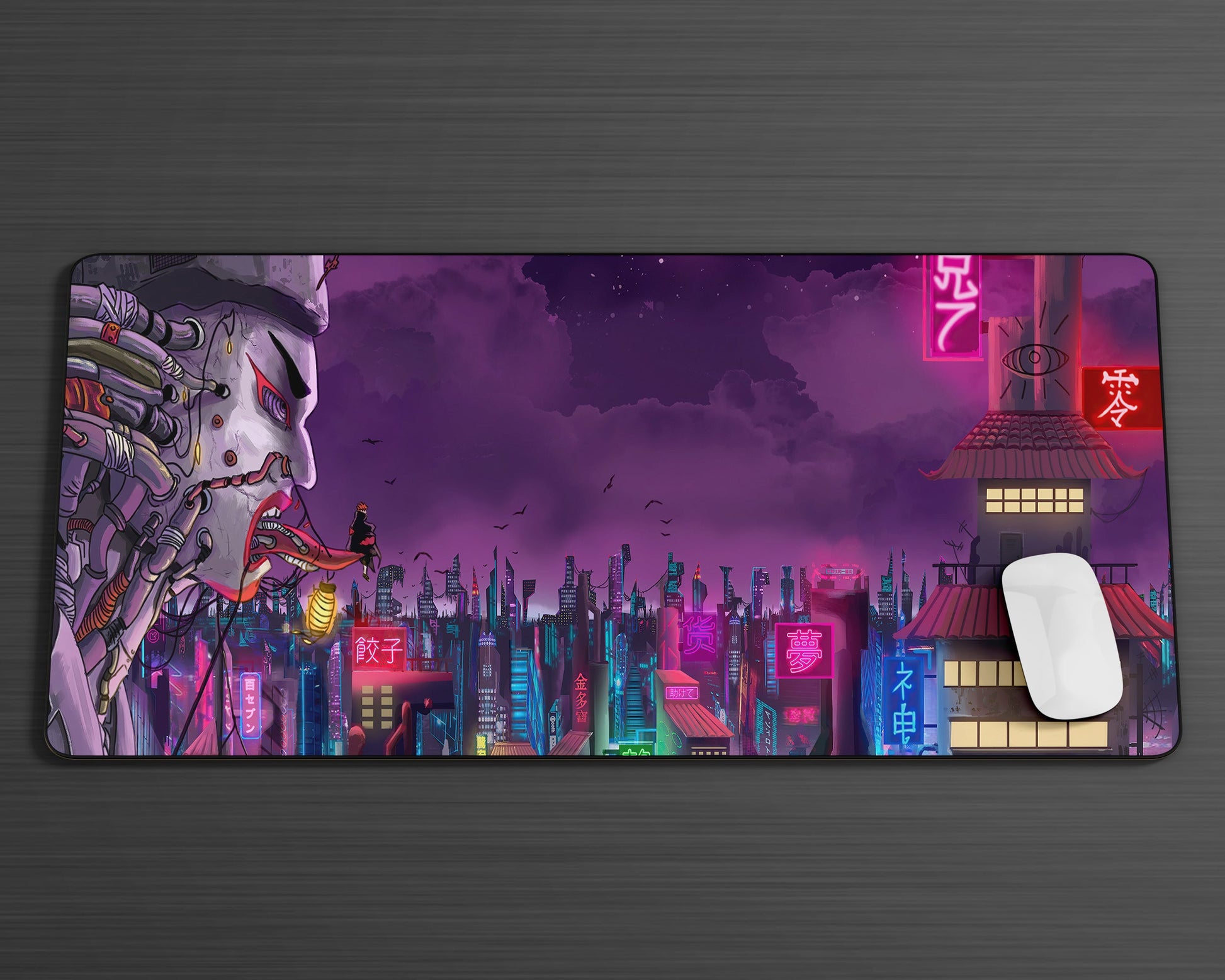 Jujutsu Kaisen Black & White Mouse Pad Gaming Mouse Pad – Anime Town  Creations