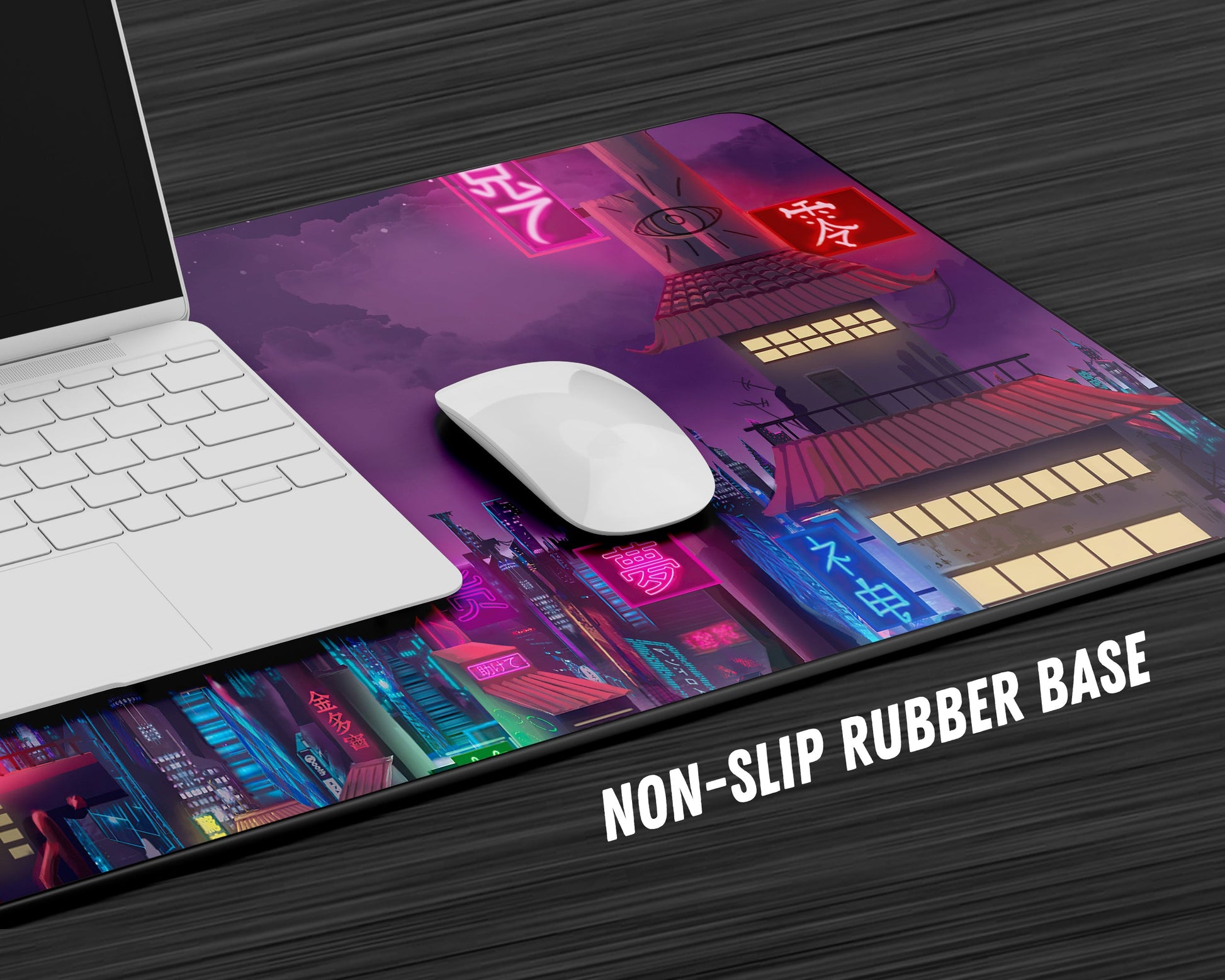 Anime Town Creations Mouse Pad Akatsuki Village Gaming Mouse Pad Accessories - Anime Naruto Gaming Mouse Pad