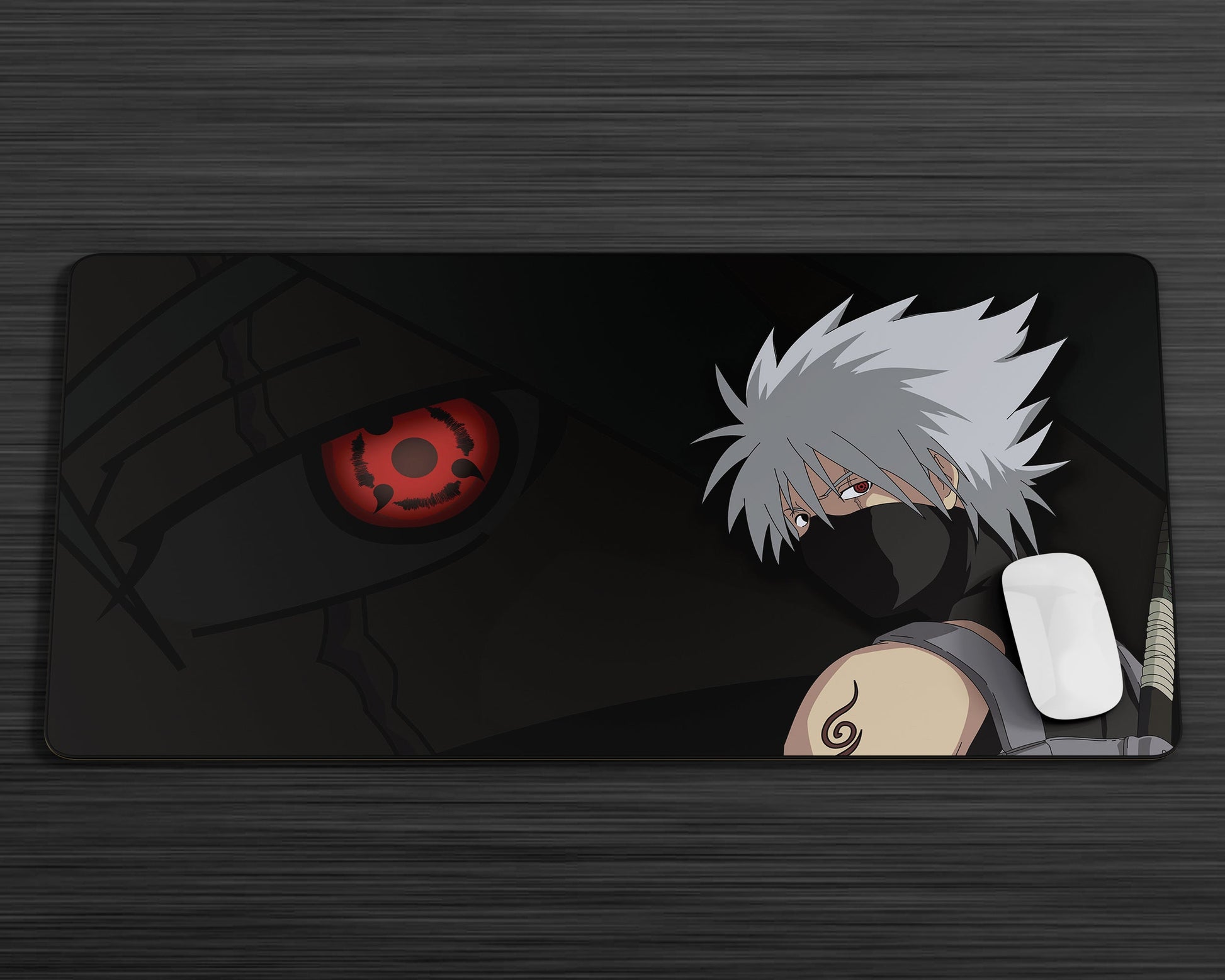 Anime Town Creations Mouse Pad Kakashi Sharingan Gaming Mouse Pad Accessories - Anime Naruto Gaming Mouse Pad