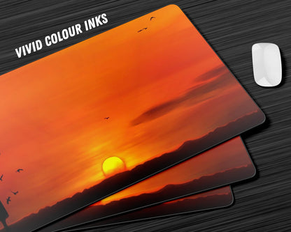 Anime Town Creations Mouse Pad Itachi Sunset Gaming Mouse Pad Accessories - Anime Naruto Gaming Mouse Pad