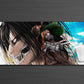 Anime Town Creations Mouse Pad Attack on Titan Eren Yeager Gaming Mouse Pad Accessories - Anime Attack on Titan Gaming Mouse Pad
