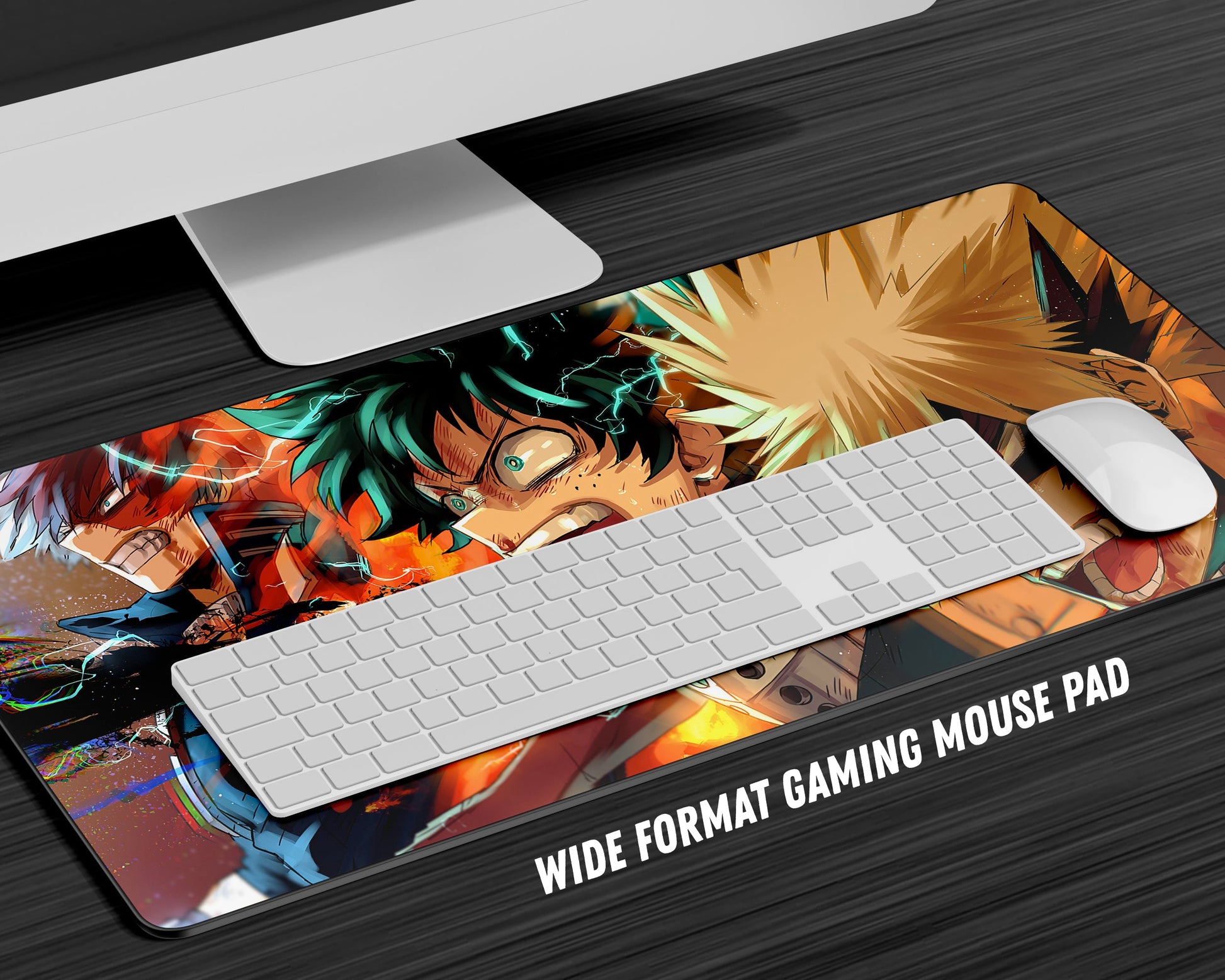 Anime Town Creations Mouse Pad My Hero Academia Boys Gaming Mouse Pad Accessories - Anime My Hero Academia Gaming Mouse Pad