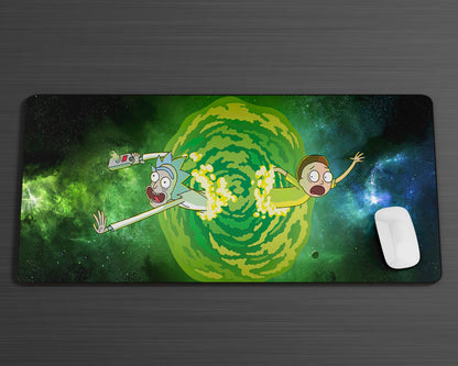 Anime Town Creations Mouse Pad Rick and Morty Portal Gaming Mouse Pad Accessories - Anime Rick and Morty Gaming Mouse Pad