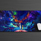 Anime Town Creations Mouse Pad Rick and Morty Galaxy Gaming Mouse Pad Accessories - Anime Rick and Morty Gaming Mouse Pad