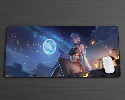 Anime Town Creations Mouse Pad Genshin Impact Ganyu Gaming Mouse Pad Accessories - Anime Genshin Impact  Gaming Mouse Pad