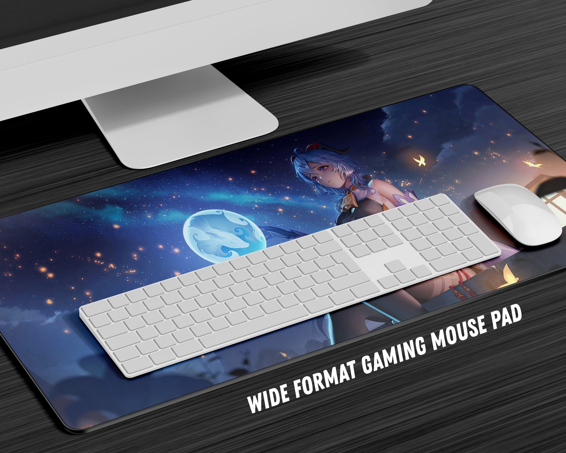 Anime Town Creations Mouse Pad Genshin Impact Ganyu Gaming Mouse Pad Accessories - Anime Genshin Impact  Gaming Mouse Pad