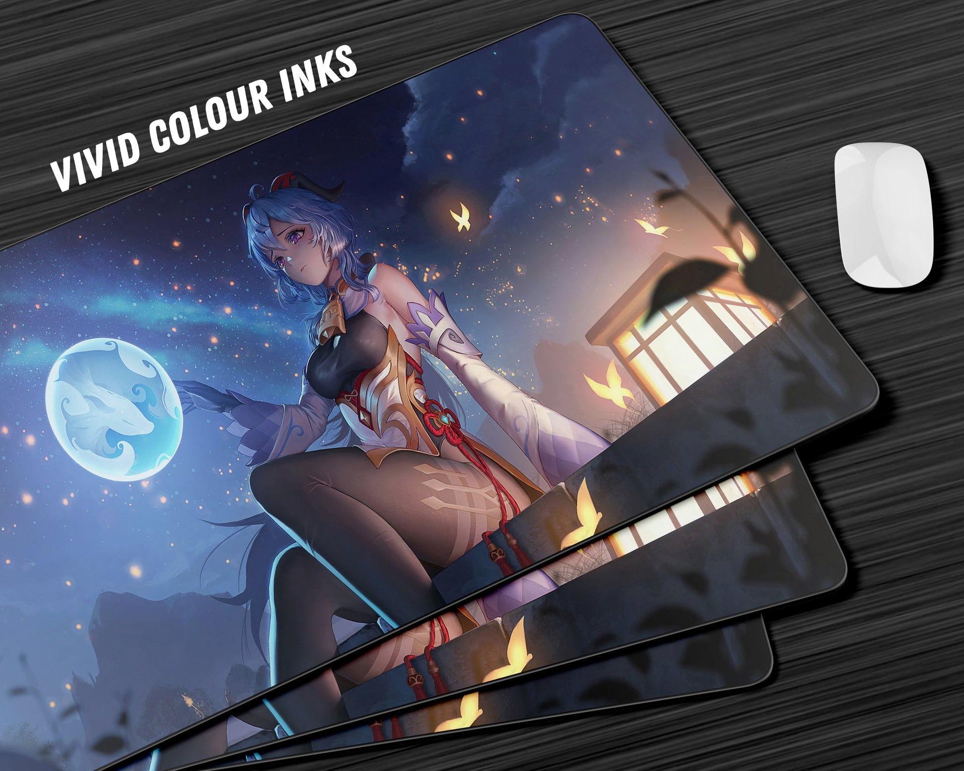 Anime Town Creations Mouse Pad Genshin Impact Ganyu Gaming Mouse Pad Accessories - Anime Genshin Impact  Gaming Mouse Pad