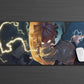 Anime Town Creations Mouse Pad Demon Slayer Zenitsu Lightning Gaming Mouse Pad Accessories - Anime Demon Slayer Gaming Mouse Pad