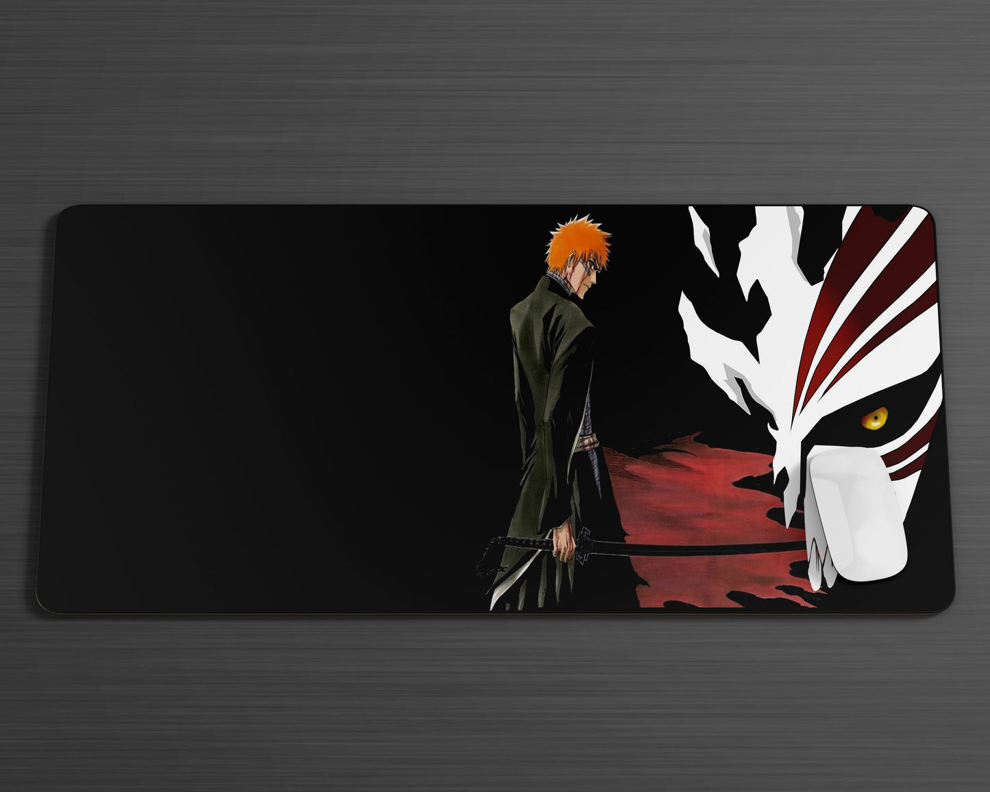 Anime Town Creations Mouse Pad Bleach Hollow Mask Gaming Mouse Pad Accessories - Anime Bleach Gaming Mouse Pad